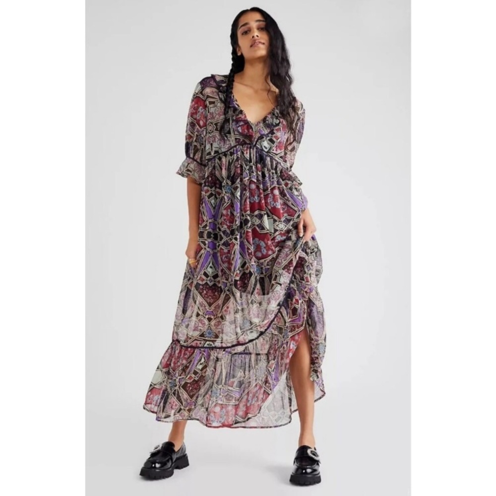 Free People! Carmella Maxi Dress - Picture 7 of 13